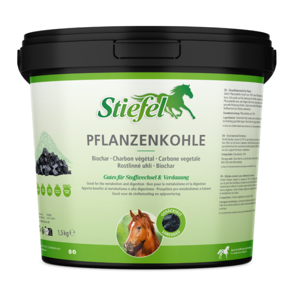Stiefel Pflanzenkohle 1,5 kg