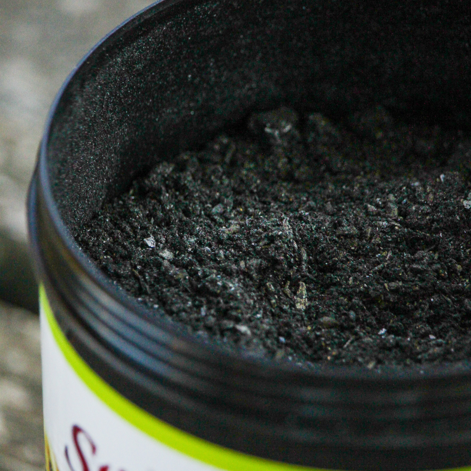 Pflanzenkohle Detailbild