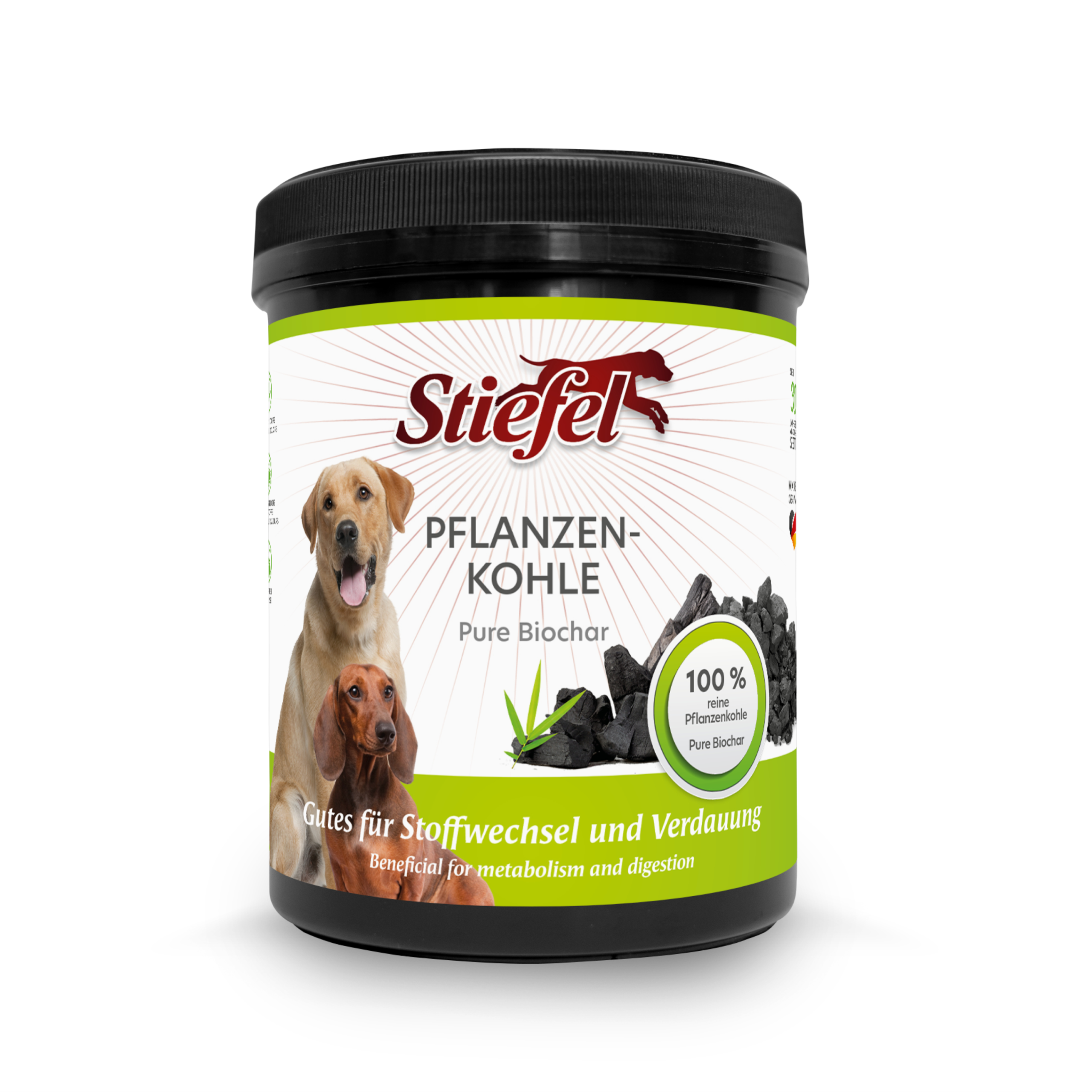Stiefel_Pflanzenkohle_HUND_185 g_ST090091